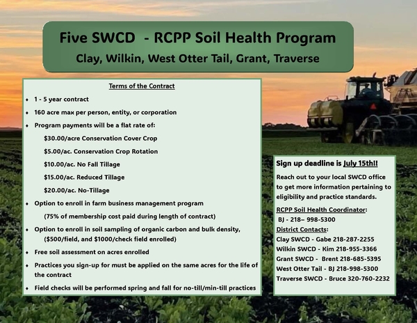 Funding Opportunities Available for Soil Health Practices